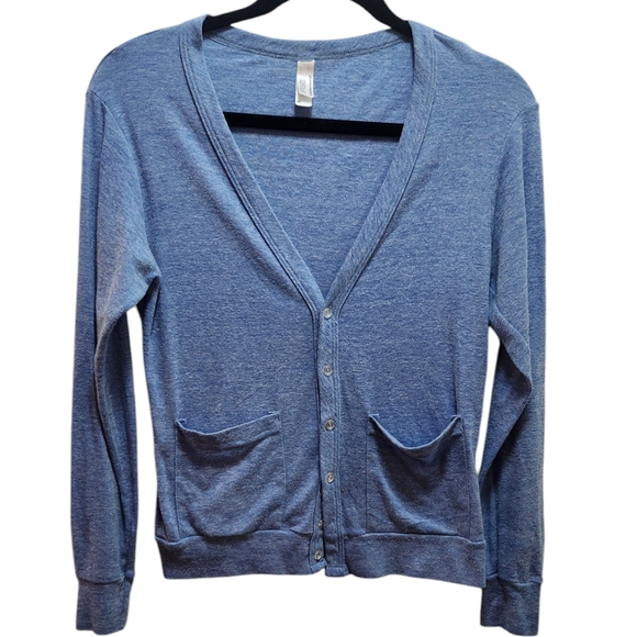 American Apparel long sleeve cardigan - Picture 1 of 5